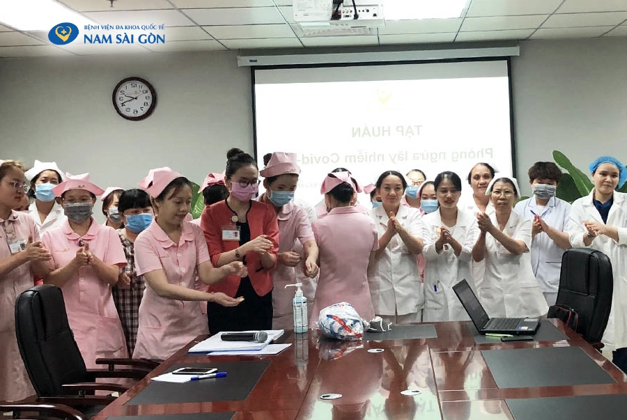 BVĐK NAM SÀI GÒN: LIÊN TỤC DIỄN TẬP PHÒNG, CHỐNG DỊCH COVID-19