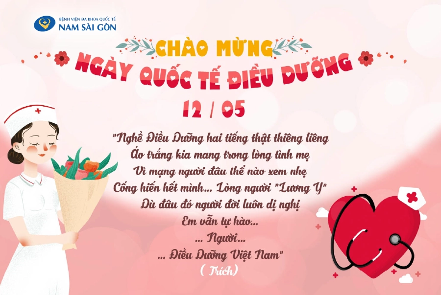 BVĐK NAM SÀI GÒN (NGH) TỔ CHỨC LỄ KỶ NIỆM NGÀY ĐIỀU DƯỠNG THẾ GIỚI 12/05