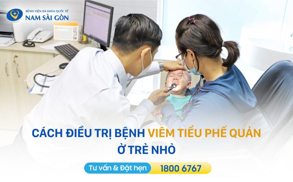 Cách điều trị bệnh viêm tiểu phế quản ở trẻ em