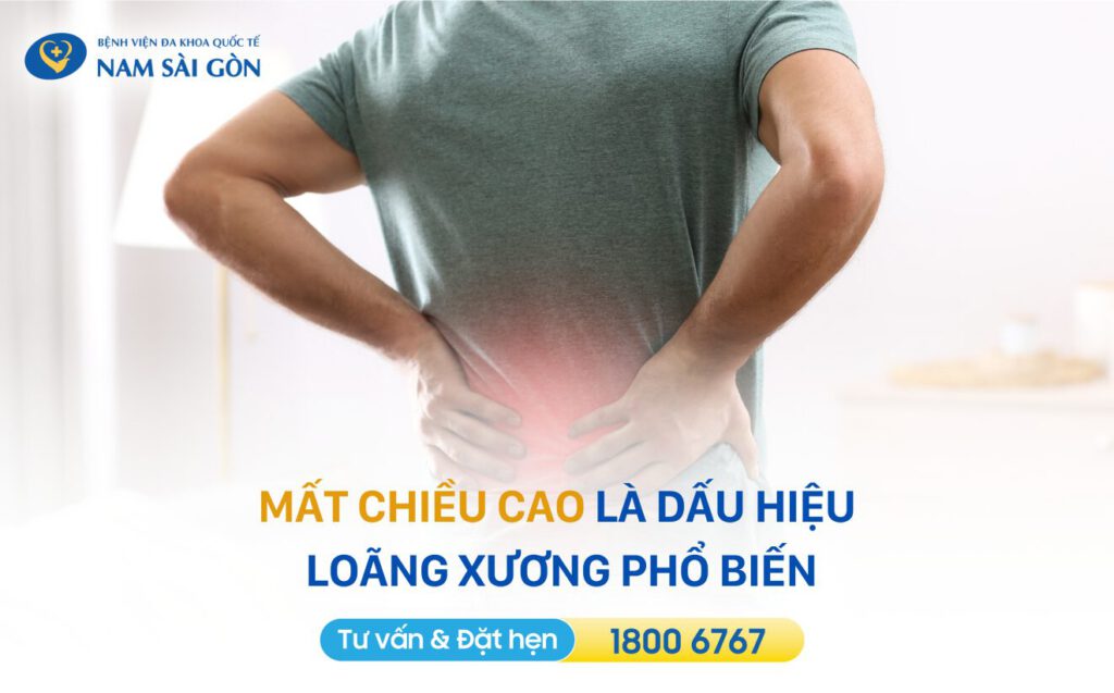 Dấu hiệu loãng xương