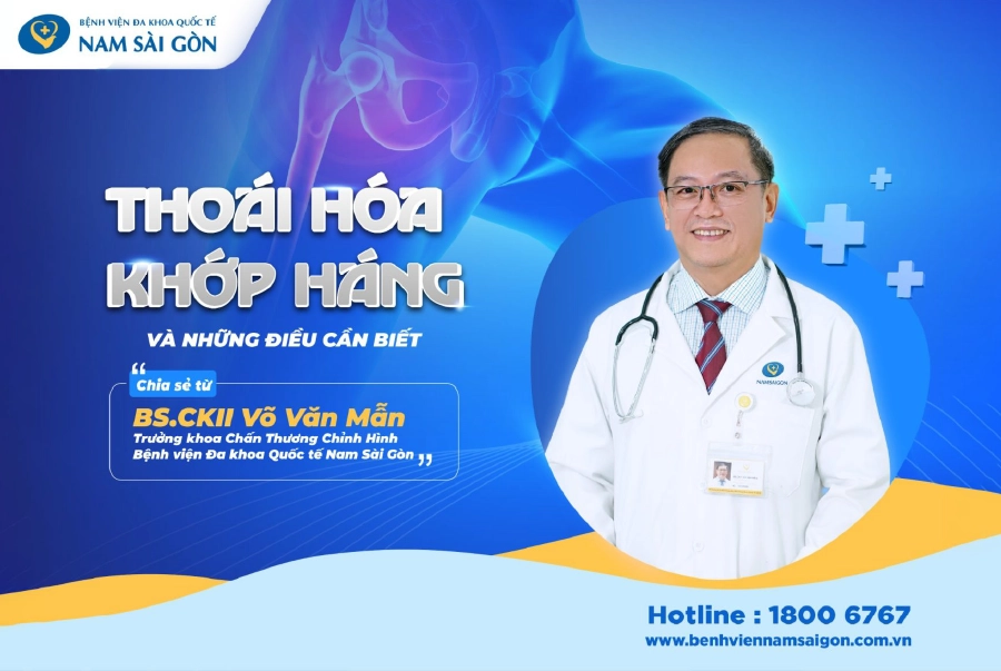 THOÁI HÓA KHỚP HÁNG – NGUYÊN NHÂN, DẤU HIỆU, CHUẨN ĐOÁN, ĐIỀU TRỊ
