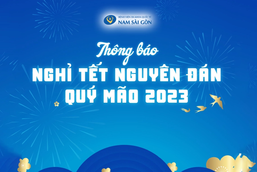 THÔNG BÁO NGHỈ TẾT NGUYÊN ĐÁN QUÝ MÃO 2023