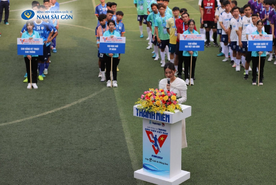 BỆNH VIỆN ĐA KHOA QUỐC TẾ NAM SÀI GÒN ĐỒNG HÀNH CÙNG GIẢI ĐẤU “BÓNG ĐÁ THANH NIÊN SINH VIÊN VIỆT NAM” LẦN THỨ I NĂM 2023 DO BÁO THANH NIÊN TỔ CHỨC.