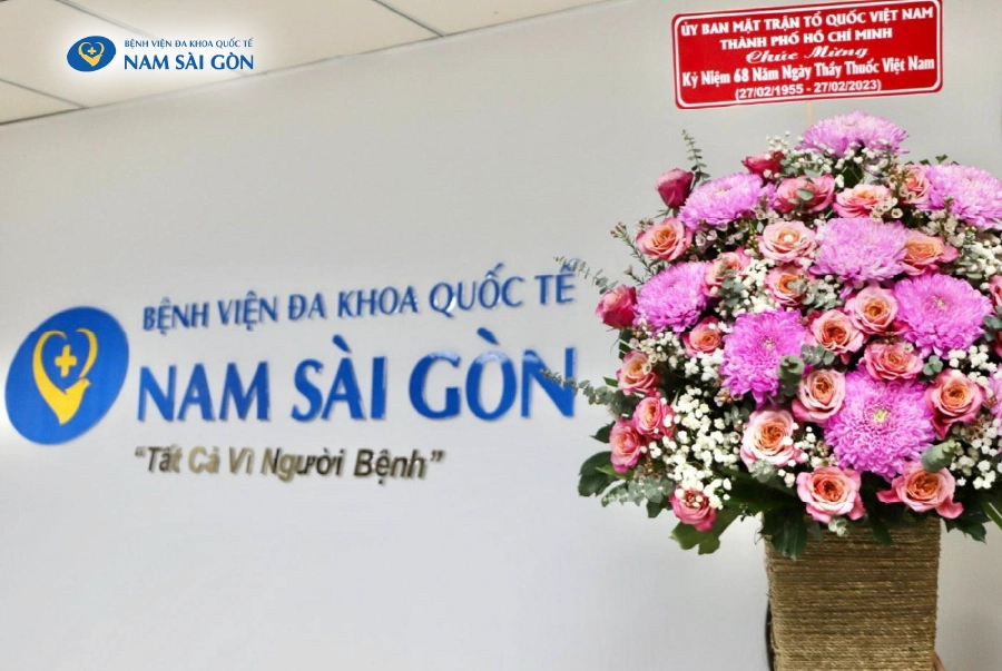 ĐÓN TIẾP CÁC ĐOÀN ĐẾN THĂM VÀ CHÚC MỪNG NGÀY THẦY THUỐC VIỆT NAM 27/02 TẠI BỆNH VIỆN ĐA KHOA QUỐC TẾ NAM SÀI GÒN