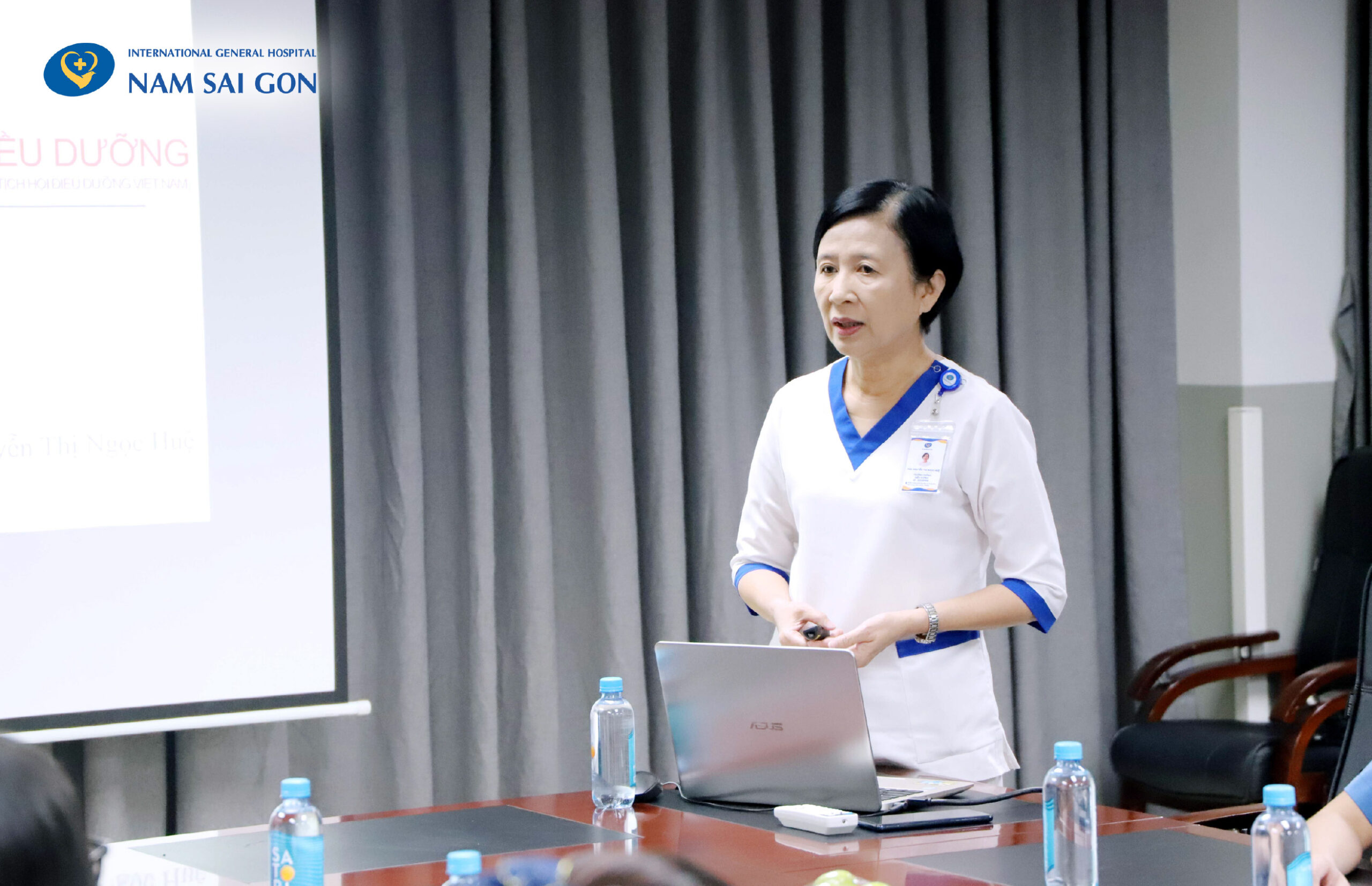 TRAINING SESSION ON AIDET COMMUNICATION MODEL AND NURSING ETHICS