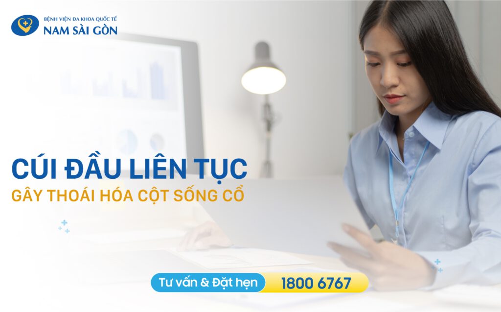 nguyên nhân gây thoái hóa đốt sống cổ