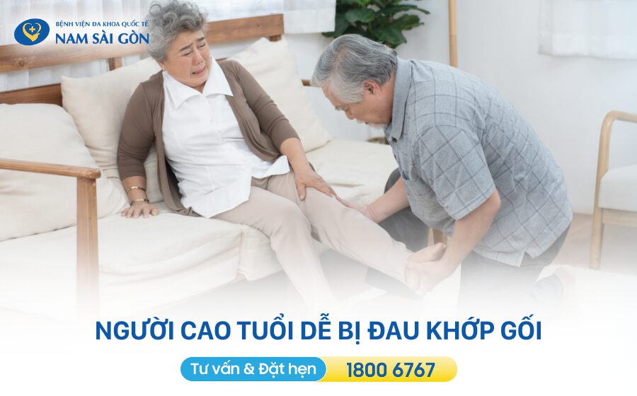 Những nhóm người dễ bị đau khớp gối