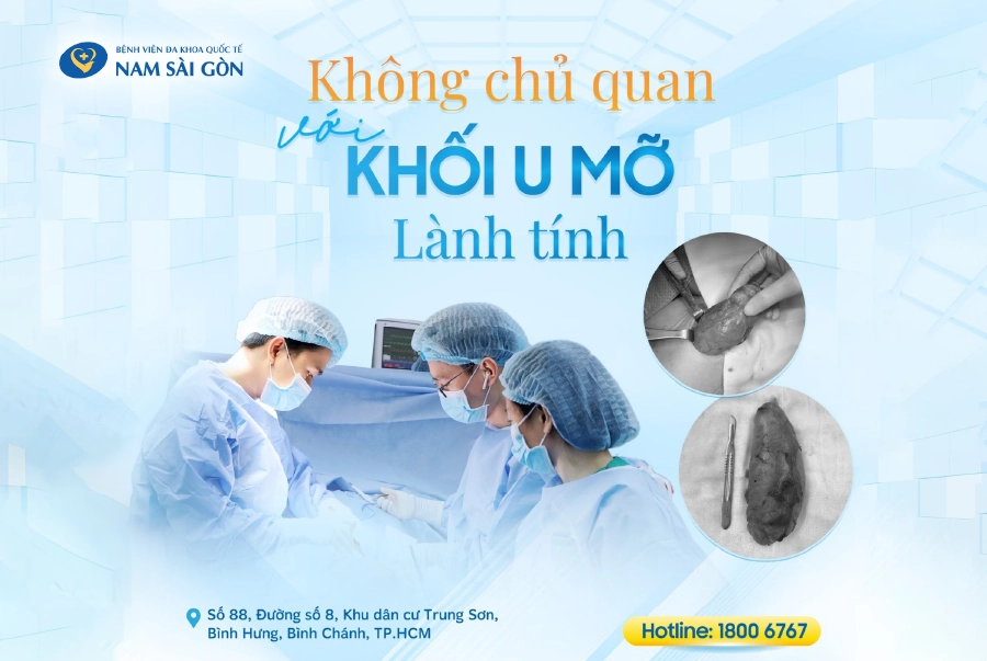 TƯỞNG ĐÙI LÊN CƠ NHƯNG BẤT NGỜ PHÁT HIỆN KHỐI U MỠ