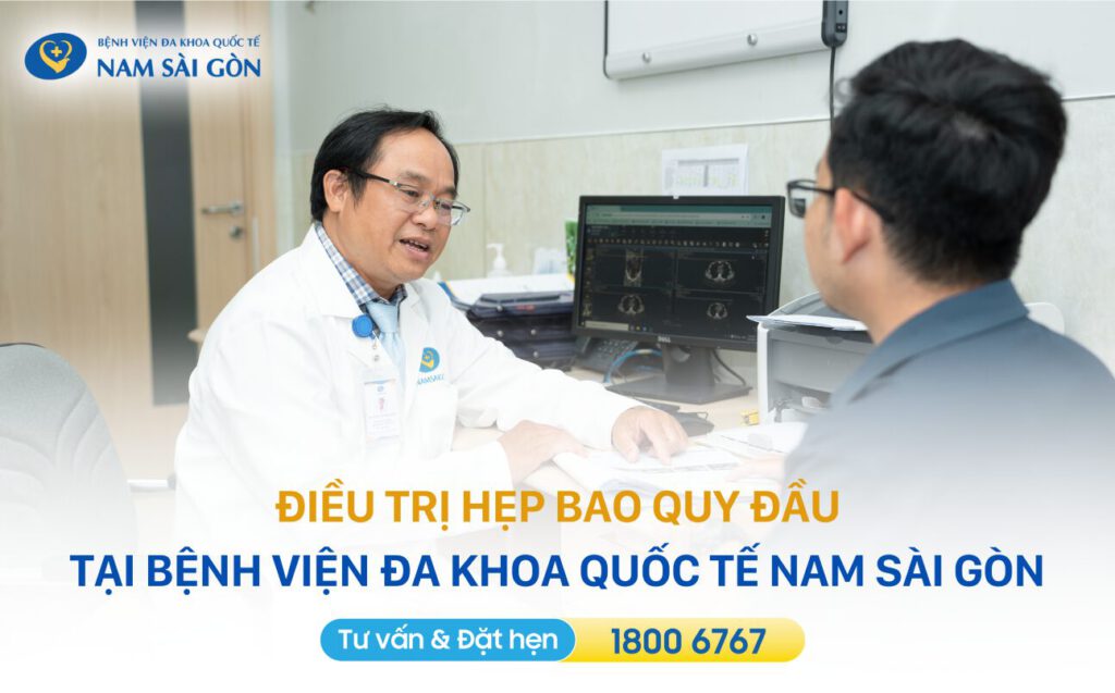 điều trị hẹp bao quy đầu