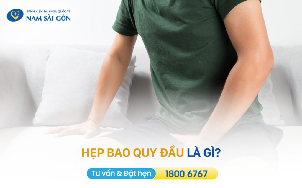 hẹp bao quy đầu là gì