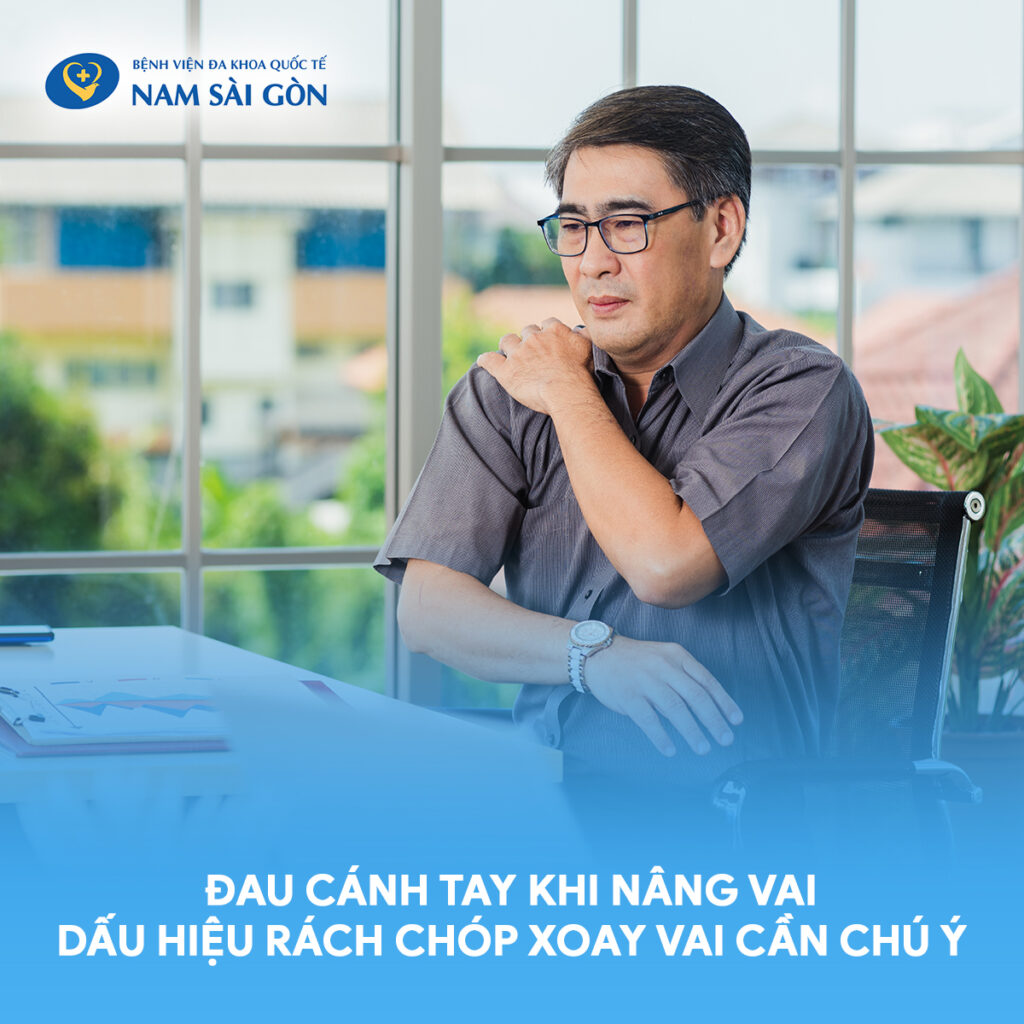 chóp xoay vai Triệu chứng khi bị rách chóp xoay vai