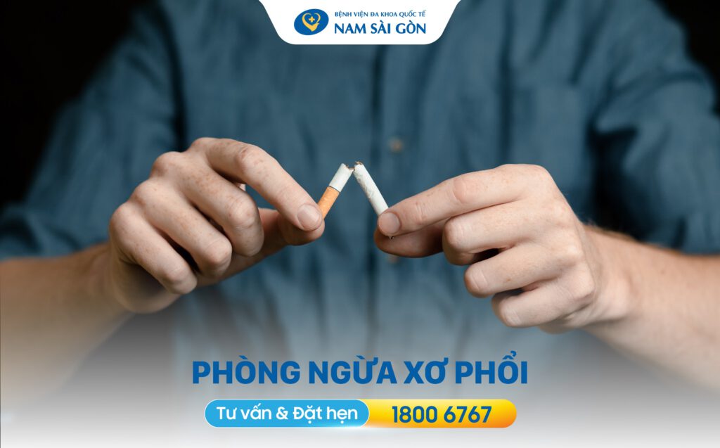 phổi bị xơ Phòng ngừa xơ phổi