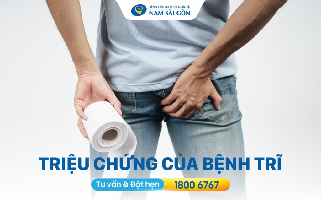 triệu chứng của bệnh trĩ