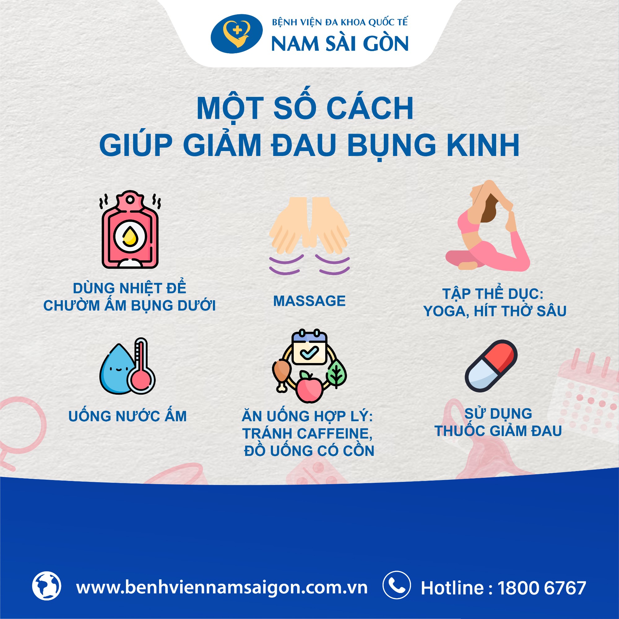 Một Số Cách Giúp Giảm Đau Bụng Kinh