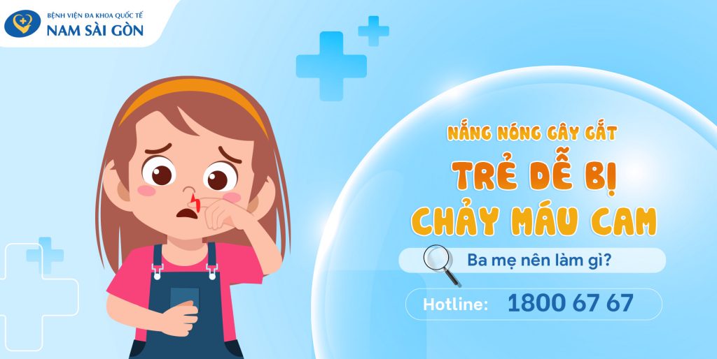 bé hay chảy máu cam là thiếu chất gì nguyên nhân chảy máu cam ở trẻ