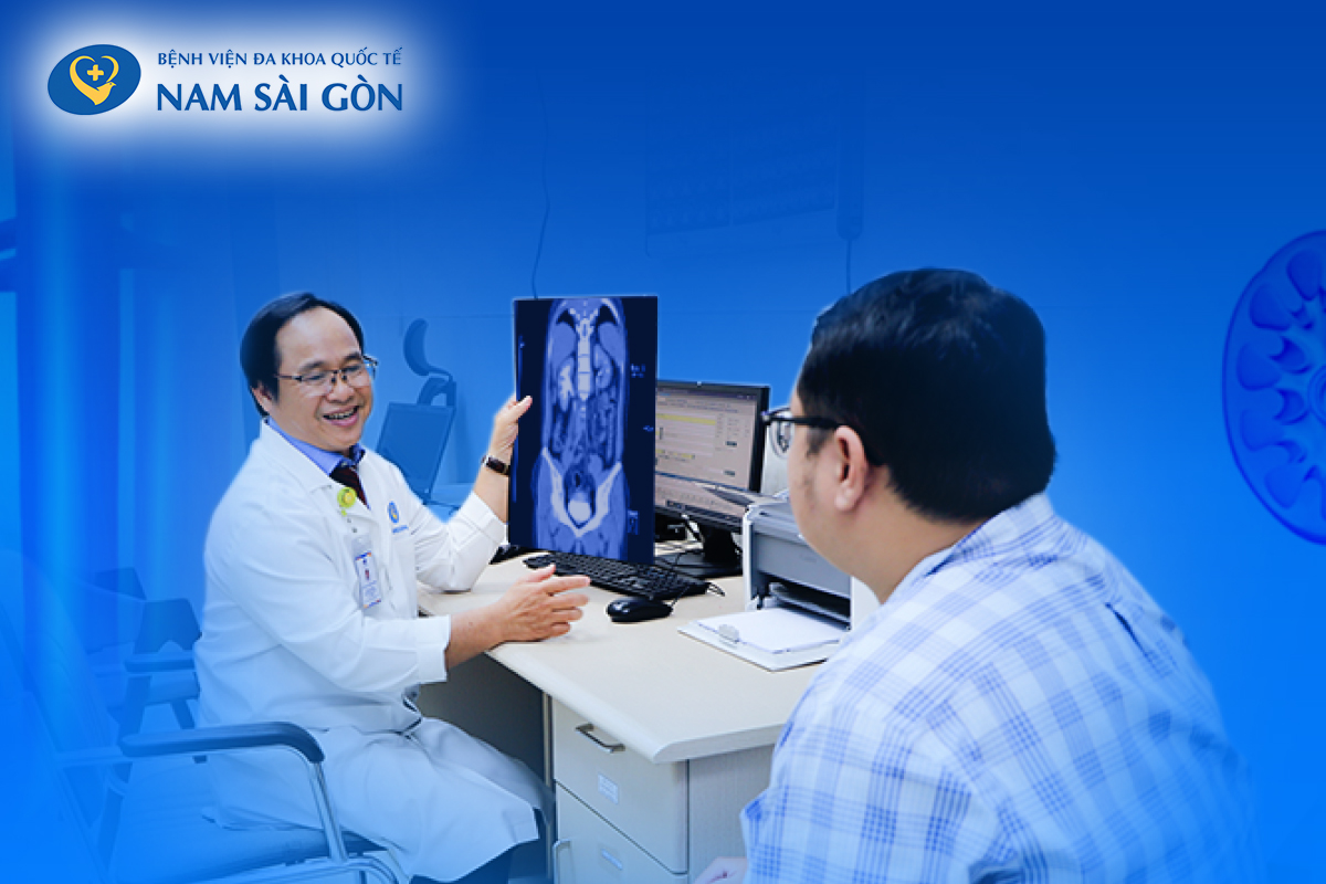 ĐI KHÁM VÌ ĐAU BỤNG, NGƯỜI ĐÀN ÔNG PHÁT HIỆN KHỐI BƯỚU THẬN ÁC TÍNH