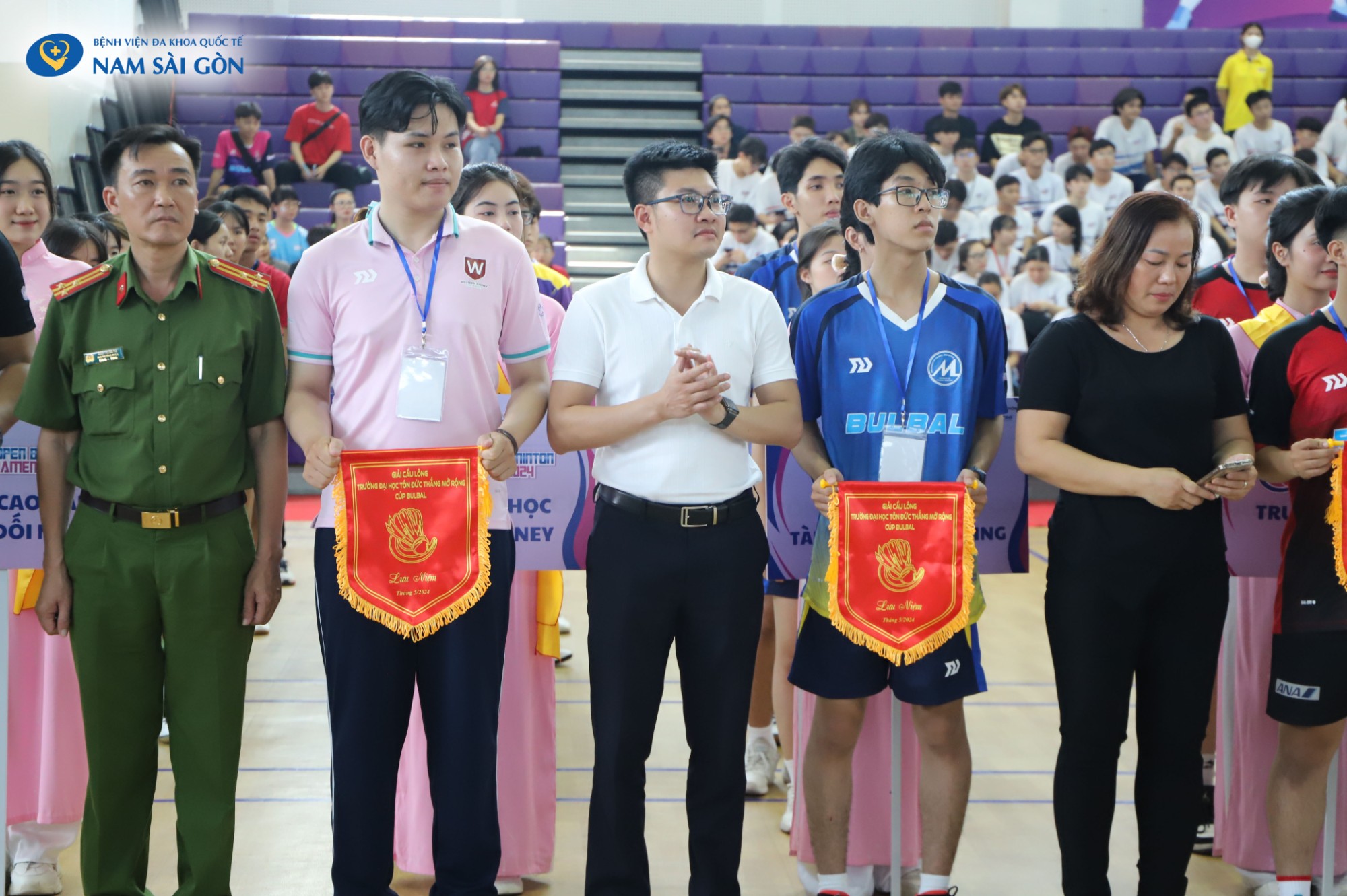 ĐỒNG HÀNH Y TẾ CÙNG GIẢI CẦU LÔNG TRƯỜNG ĐH TÔN ĐỨC THẮNG MỞ RỘNG LẦN 1 NĂM 2024