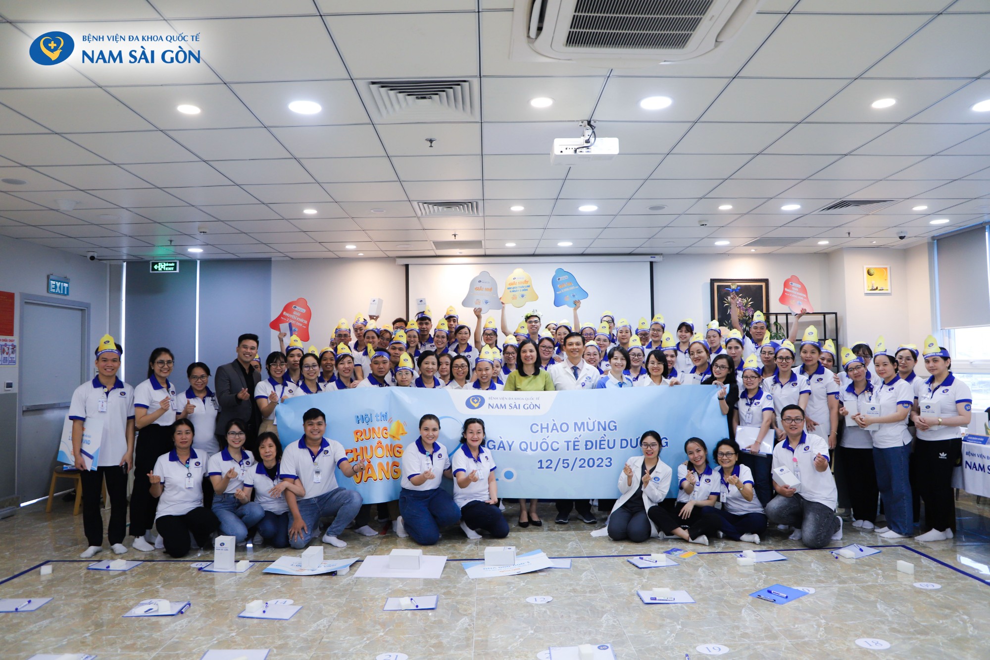 SÔI NỔI HỘI THI RUNG CHUÔNG VÀNG HƯỞNG ỨNG NGÀY ĐIỀU DƯỠNG THẾ GIỚI 12/05/2023