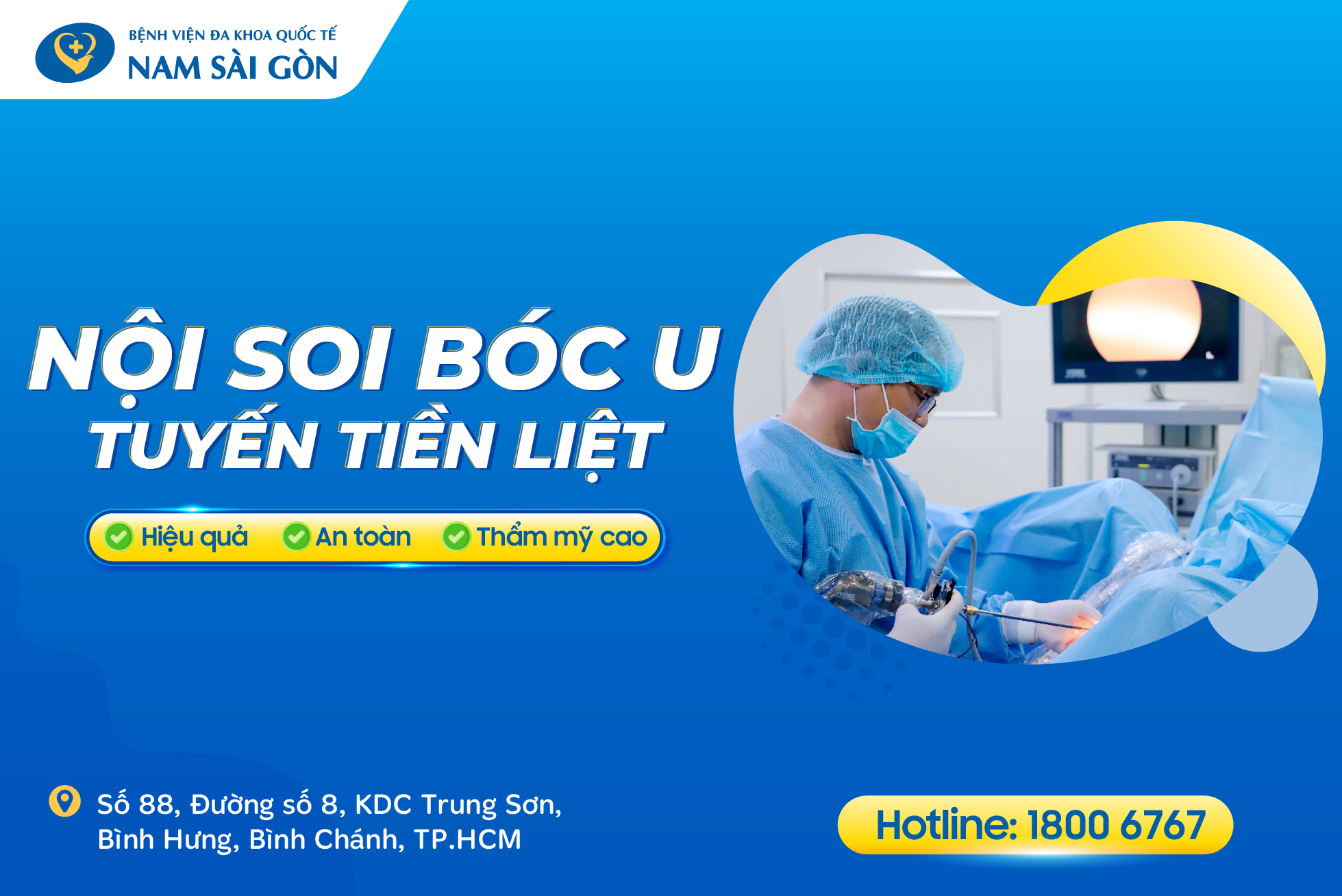 LOẠI BỎ “BÍ TIỂU” VỚI PHƯƠNG PHÁP NỘI SOI BÓC U TUYẾN TIỀN LIỆT: HIỆU QUẢ, AN TOÀN, THẨM MỸ CAO