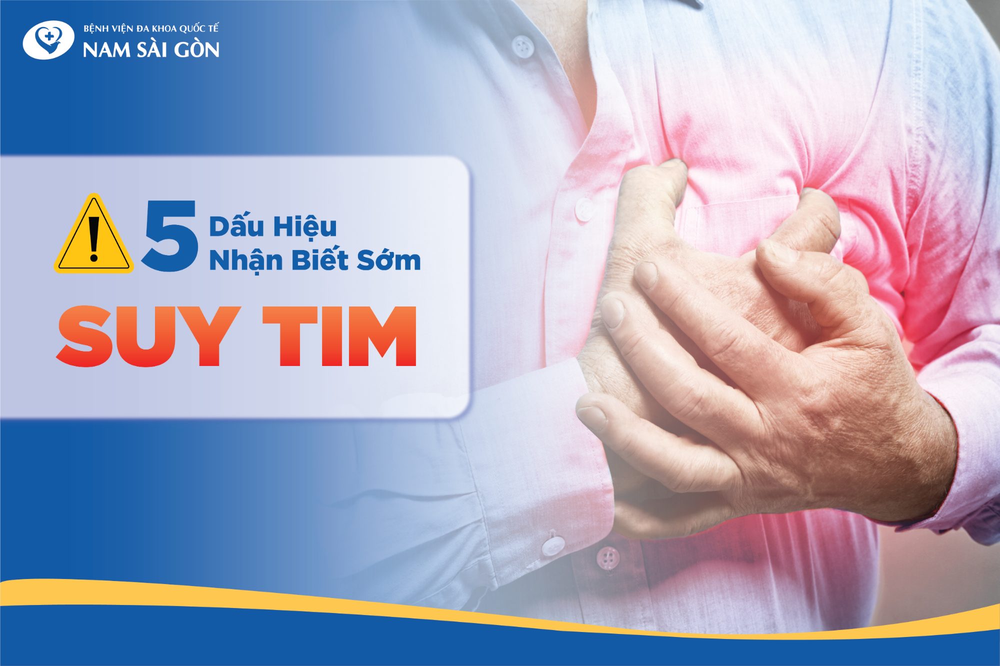 NHỮNG DẤU HIỆU NHẬN BIẾT SỚM SUY TIM