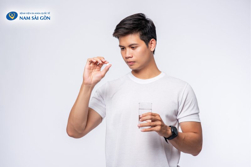 Sử dụng thuốc kháng sinh để điều trị viêm bàng quang ở nam giới