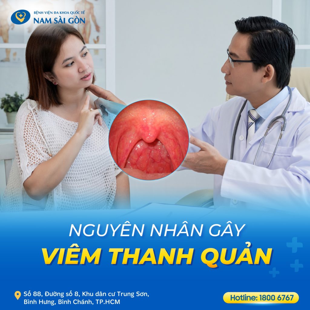 Nguyên nhân gây ra viêm dây thanh quản