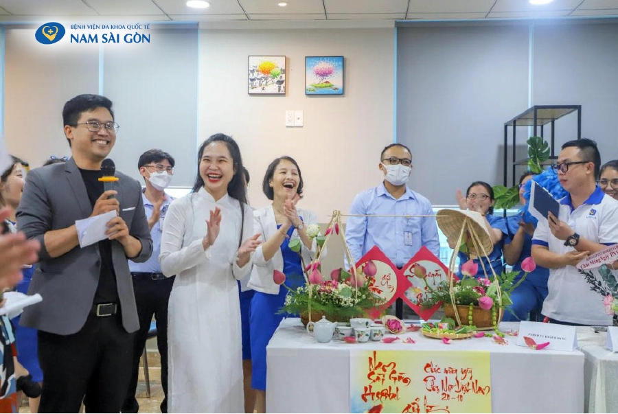 20/10 NGẬP TRÀN NIỀM VUI TẠI BỆNH VIỆN ĐA KHOA QUỐC TẾ NAM SÀI GÒN