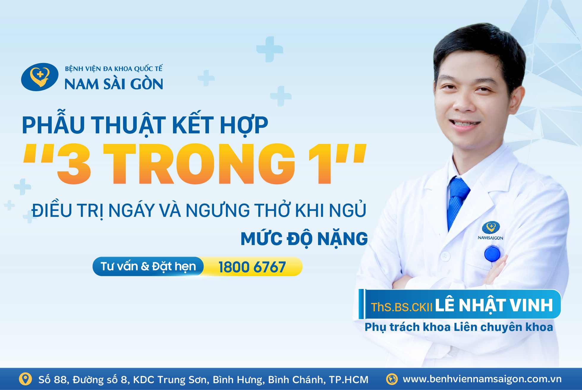 វះកាត់បញ្ចូលគ្នា3ក្នុងពេលតែមួយ1ព្យាបាលជំងឺគេងស្រមុកគាំងដង្ហើមដោយបញ្ហាស្ទះផ្លូវដង្ហើមធ្ងន់ធ្ងូរ