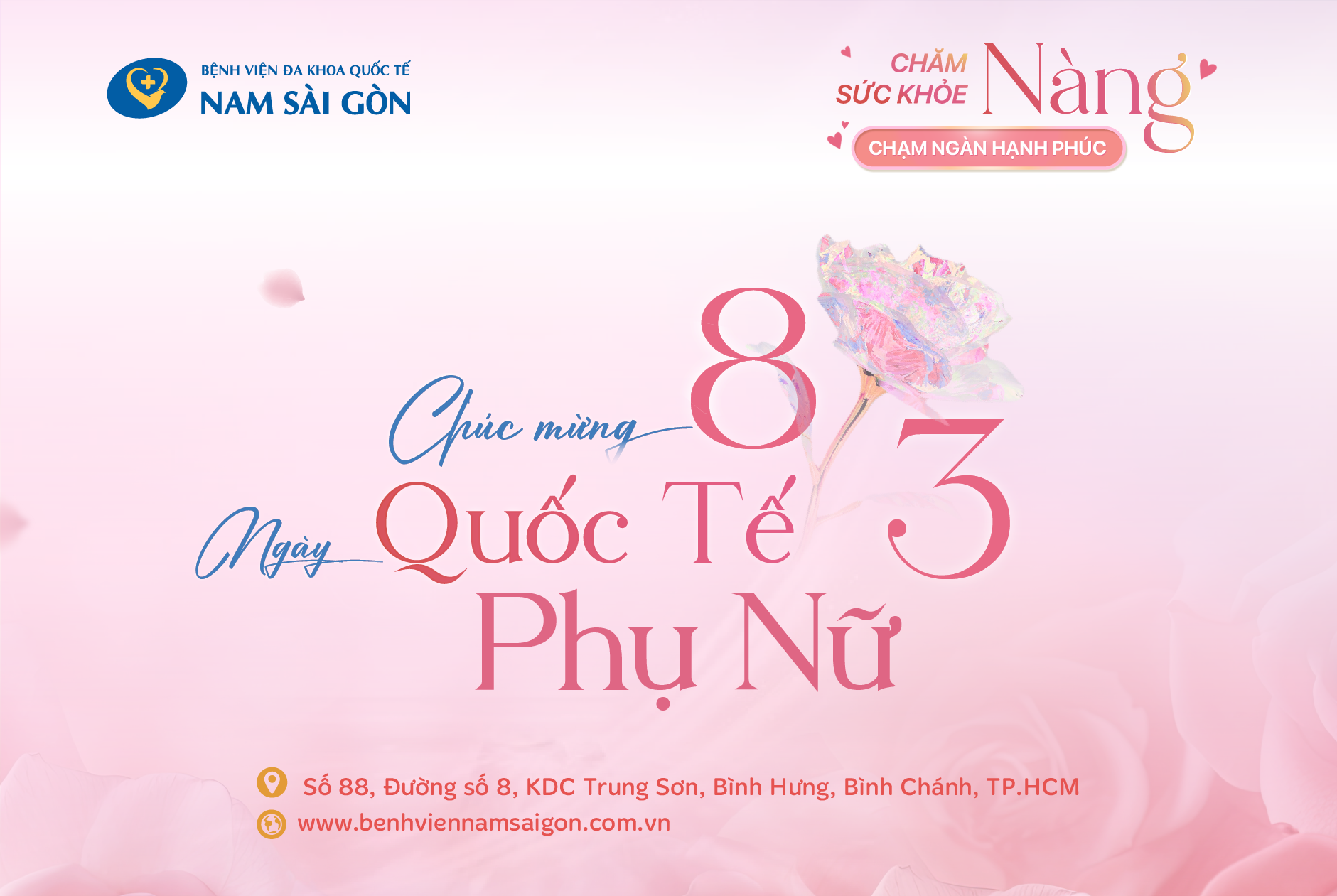 CHÚC MỪNG 8/3 – TÔN VINH NHỮNG “BÔNG HOA ĐẸP NHẤT”