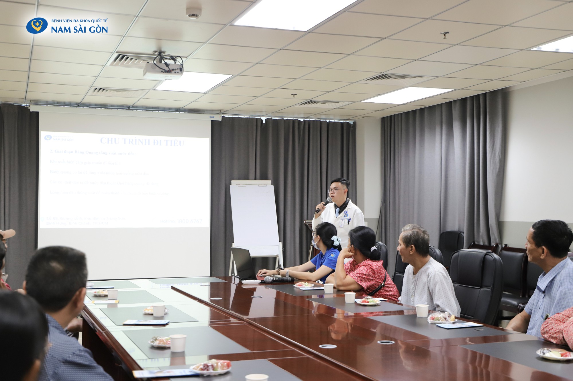 CHƯƠNG TRÌNH HỌP HỘI ĐỒNG NGƯỜI BỆNH PHÒNG KHÁM TIẾT NIỆU 15/10/2024