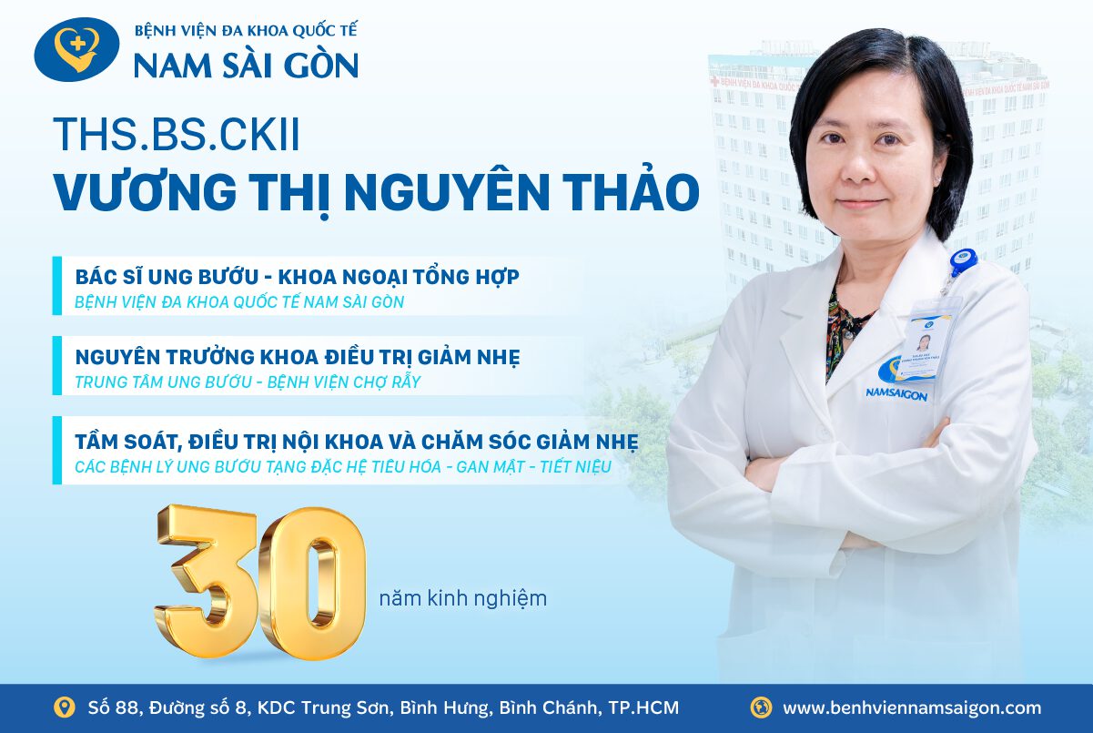 TẦM SOÁT VÀ ĐIỀU TRỊ UNG THƯ CÙNG CHUYÊN GIA THS.BS.CKII VƯƠNG THỊ NGUYÊN THẢO