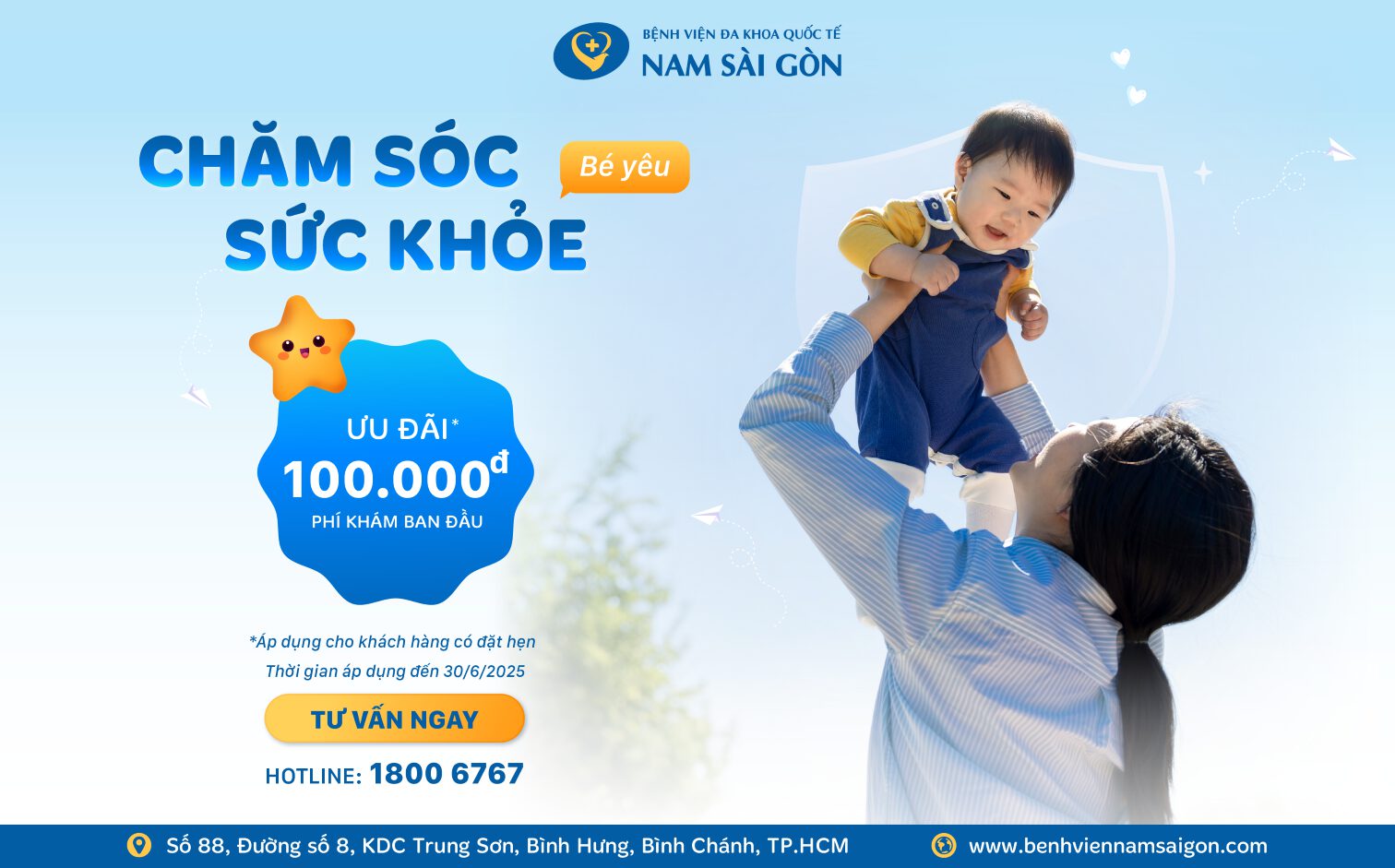 ƯU ĐÃI KHÁM NHI THÁNG 6 – BẢO VỆ SỨC KHỎE BÉ YÊU CÙNG CHUYÊN GIA