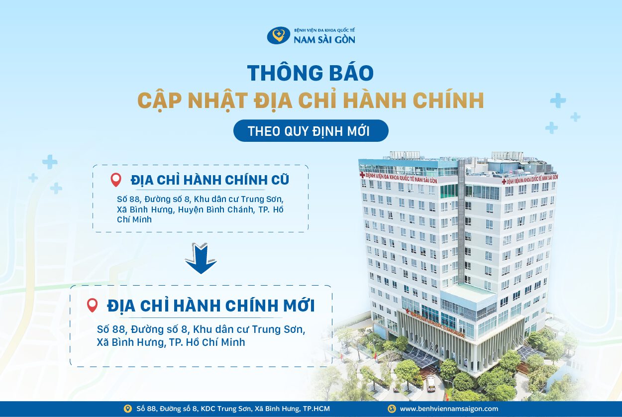 THÔNG BÁO CẬP NHẬT ĐỊA CHỈ HÀNH CHÍNH THEO QUY ĐỊNH MỚI