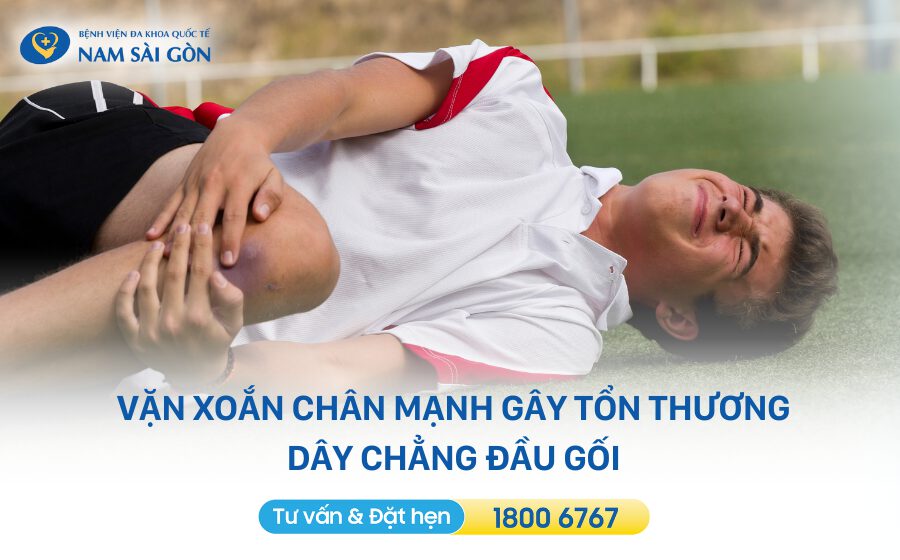 dấu hiệu đứt dây chằng gối