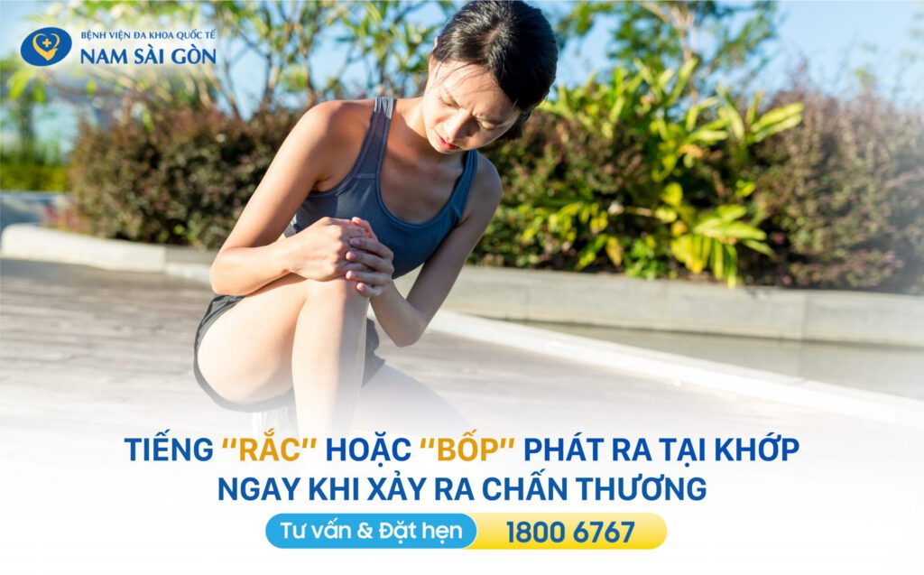 dấu hiệu đứt dây chằng