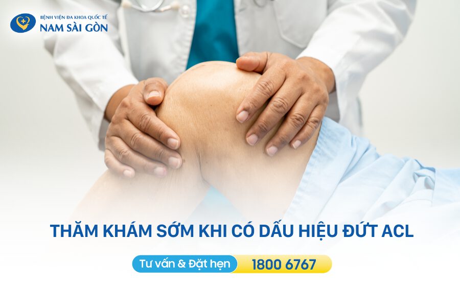 khám và điều trị đứt dây chằng chéo trước