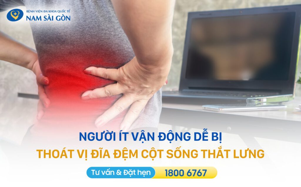 Ai dễ bị thoát vị đĩa đệm thắt lưng
