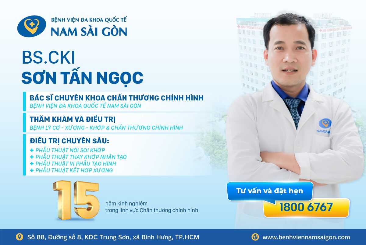 BS.CKI SƠN TẤN NGỌC – CHUYÊN GIA CHẤN THƯƠNG CHỈNH HÌNH