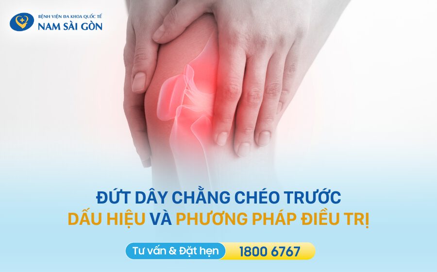 đứt dây chằng chéo trước
