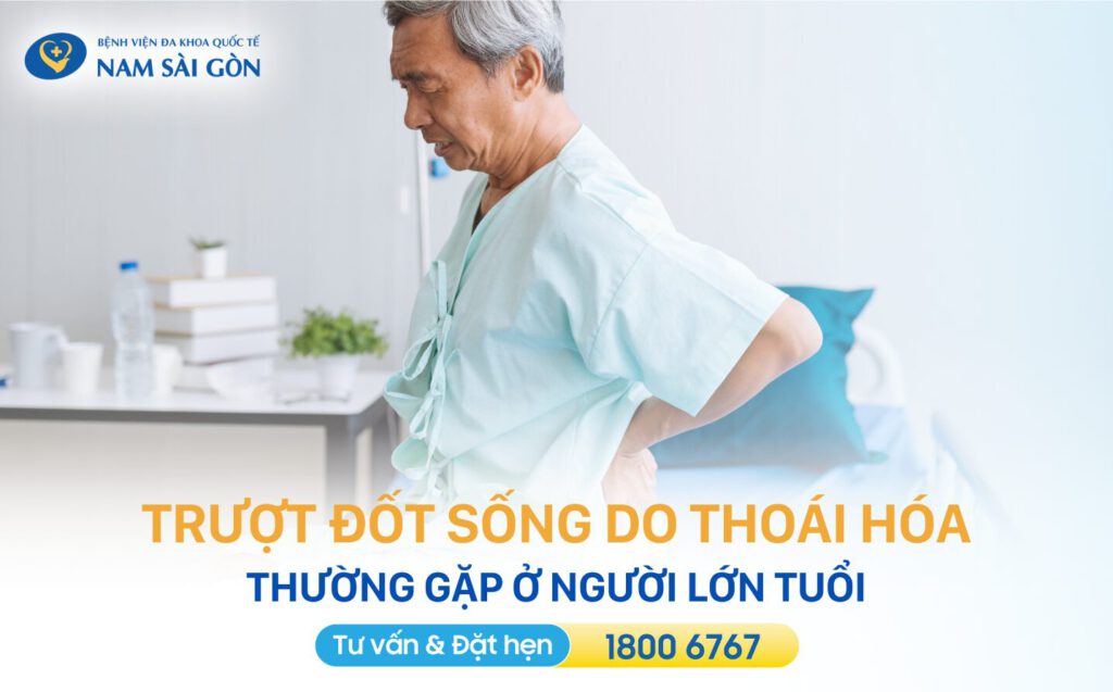 nguyên nhân trượt đốt sống