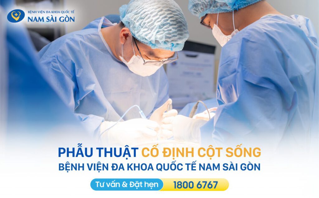 phẫu thuật điều trị trượt đốt sống
